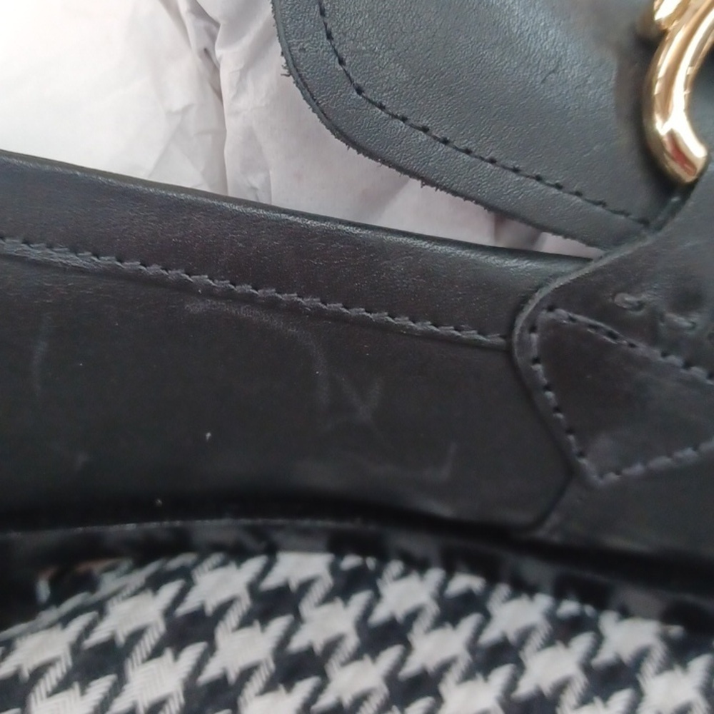 Arezzo Leather Loafers NWOB - Picture 9 of 9